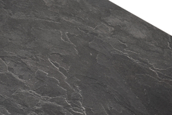 "Рио" стол из HPL 140х70см, H75, цвет столешницы "серый гранит"