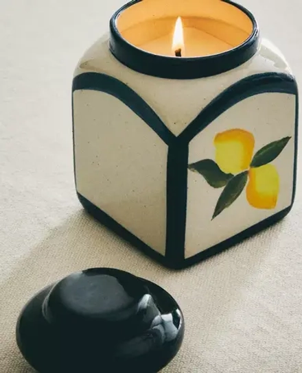 ZARA HOME АРОМАТИЧЕСКАЯ СВЕЧА CITRON SAUVAGE (320 Г)