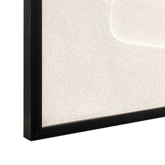 Панно декоративное с эффектом 3d minimalism, с черной рамой, 50х70 см