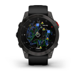 Смарт-часы GARMIN EPIX (Gen 2) Sapphire титановый черный DLC, 010-02582-11