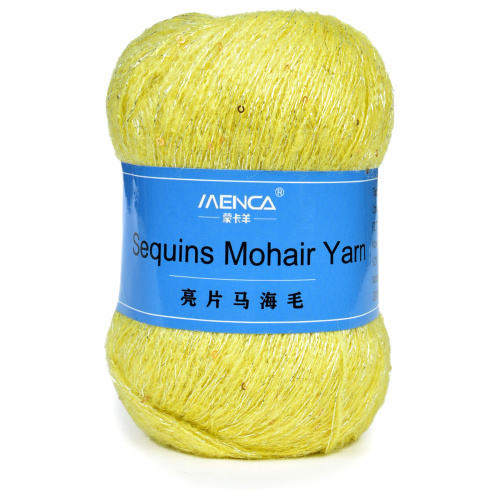 Пряжа Menca Sequins Mohair Yarn (22)