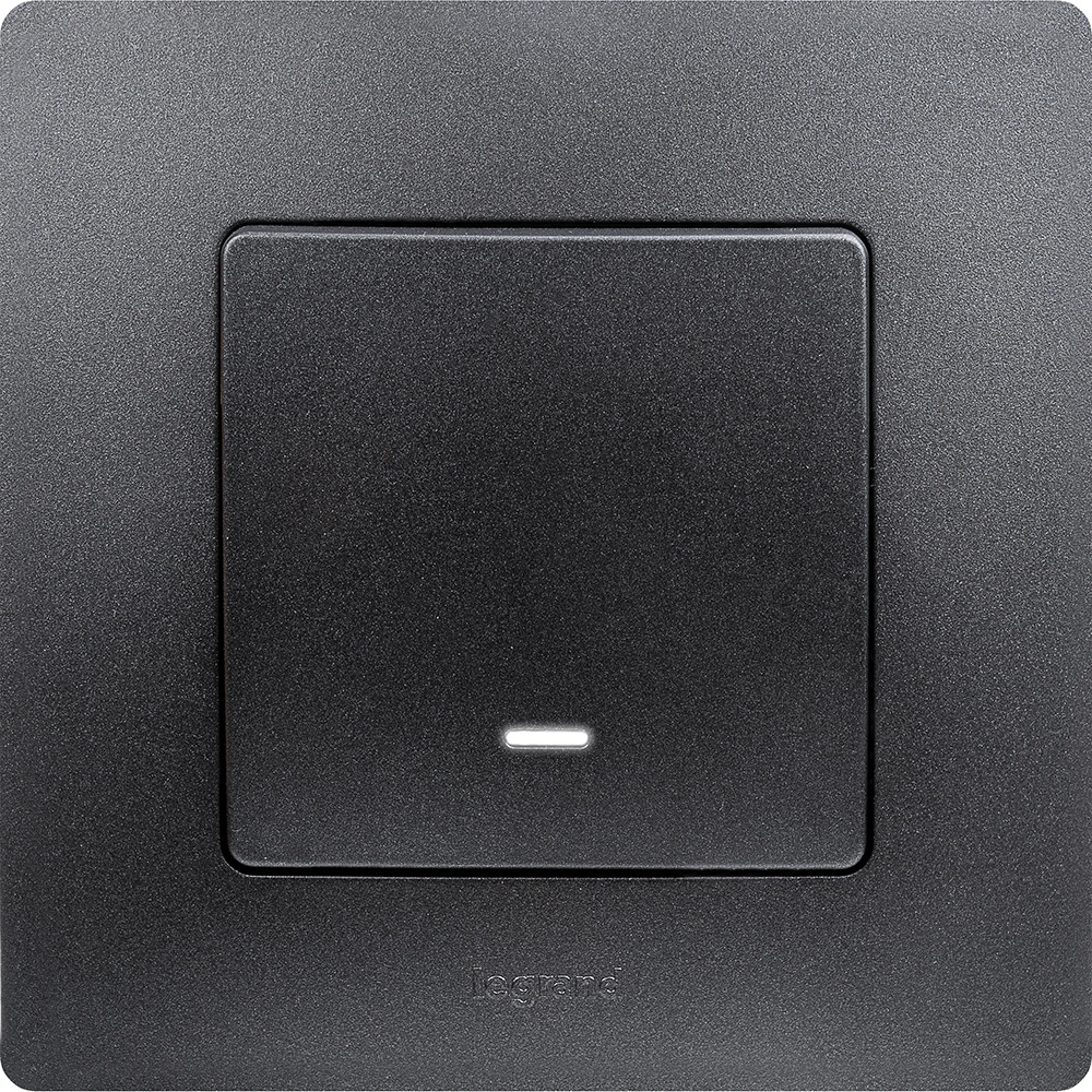 Рамка 1 пост антрацит ETIKA Legrand