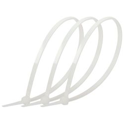 Кабельная стяжка ЭРА NO-225-163 (хомут) нейлоновая 4.8 х 500 мм белая (100 шт/уп) | Кабельные стяжки (хомуты)