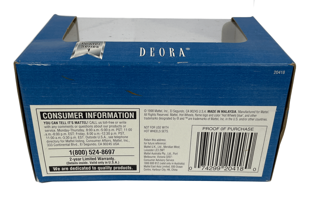 Hot Wheels 30th Anniversary Deora (Pewter Series 1) (1998)