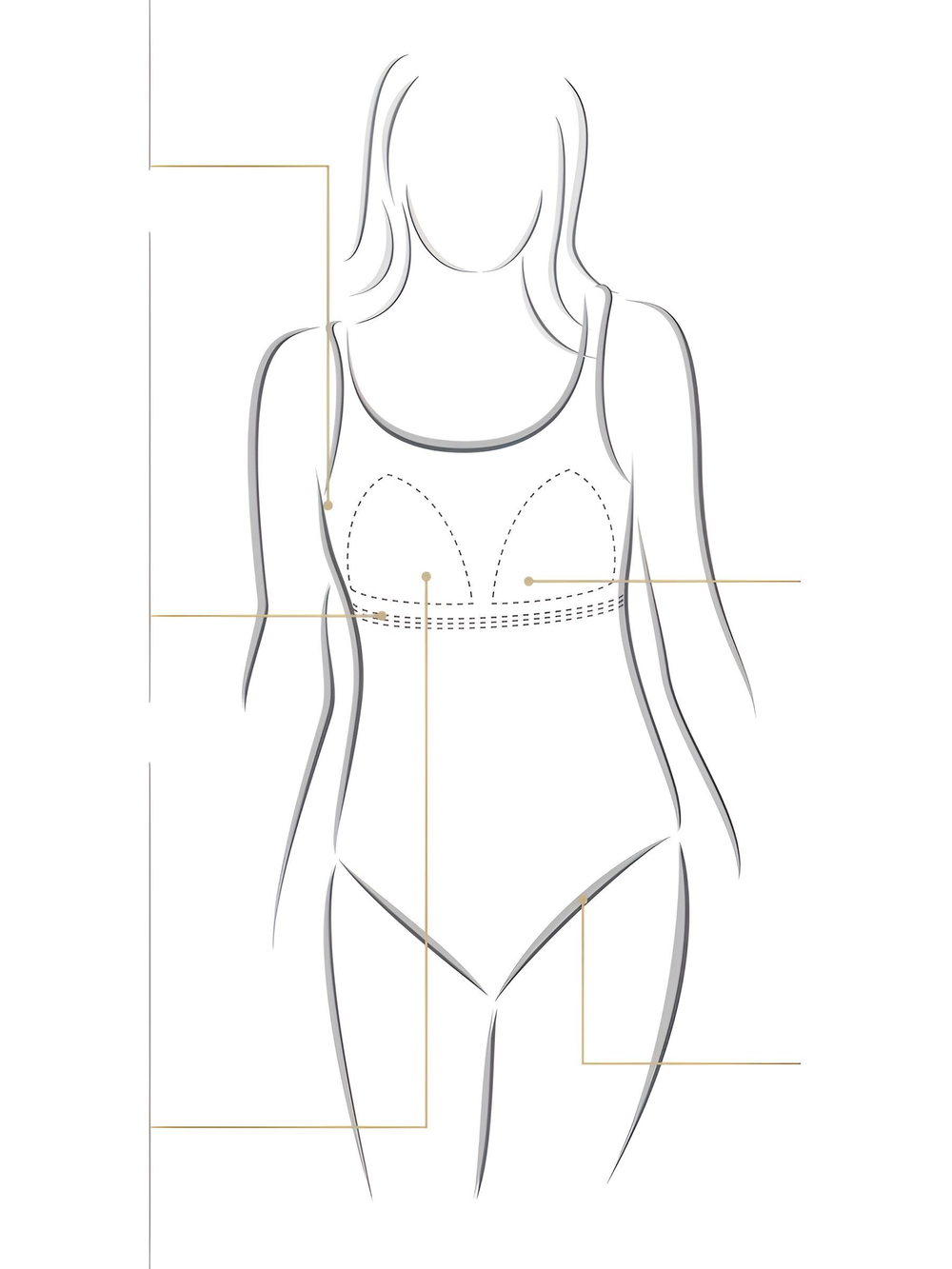 Купальник ортопедический со встроенным лифом и юбкой, Sarong Amoena, 42C/EU