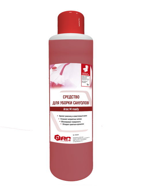 Кислотный гель для унитаза Агас М ready, 1л