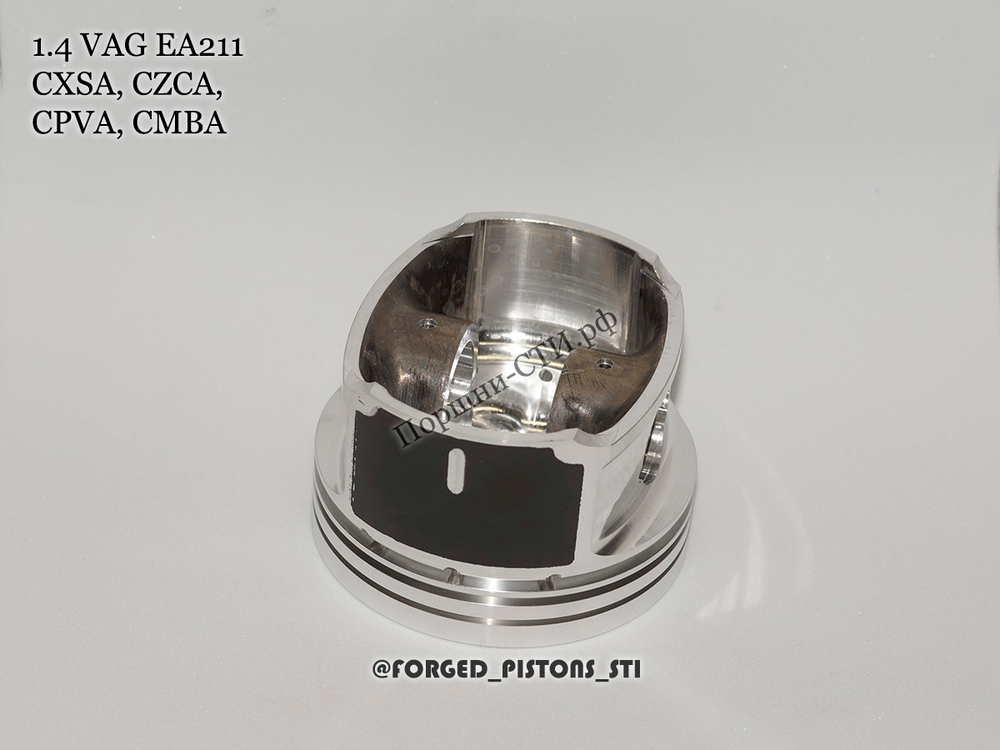 Поршни СТИ VolksWagen 1,4tsi CXSA, CZCA, CPVA, CMBA EA211 под палец 19/47мм
