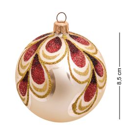 Элита НФШ-1322/2 Ел. украшение Шар «Перо павлина» 85 мм