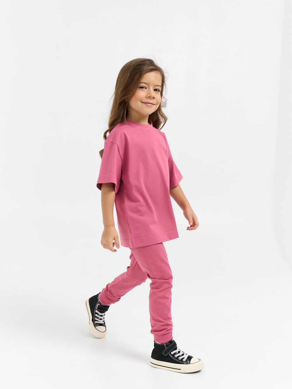 Лосины с манжетой "Ягодный пудинг"