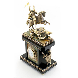 Часы "Георгий Победоносец" камень яшма R113572?