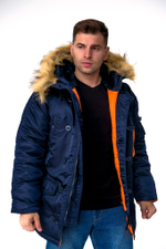 Парка флисовая N3b Husky19 Rep.Blue