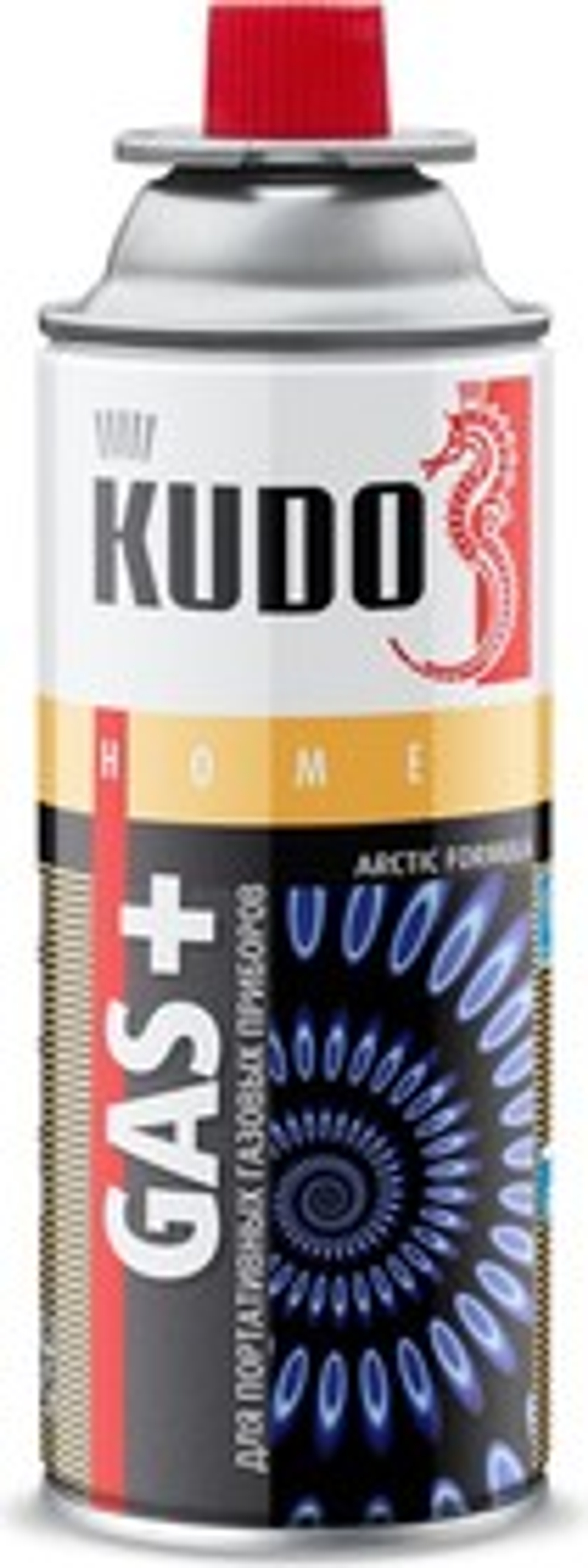 Газ для портативных газовых приборов KUDO GAS+ 520мл