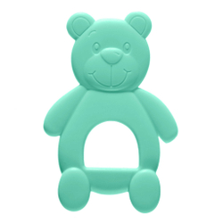 Прорезыватель Uviton силиконовый Bear зеленый