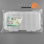 Коробка для воблеров и балансиров Три Кита ВБ-2 (6+6) двусторонняя (230х125х35мм)