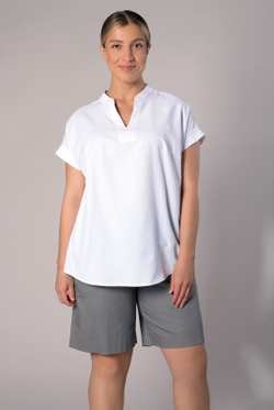 Блузка женская 4099ВП, белый #381Бел094099ВП