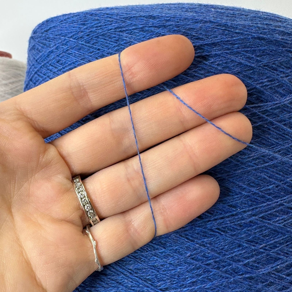CASHMERE - Biagioli Modesto; 100% кашемир; 1400м/100гр, (2/28000); col. 519135, цвет: синий