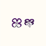 Серьги Bloom Purple