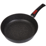 Сковорода алюминий, 28 см, антипригарное покрытие, Нева Металл Посуда, Гранит, L18028i, съемная ручка, индукция