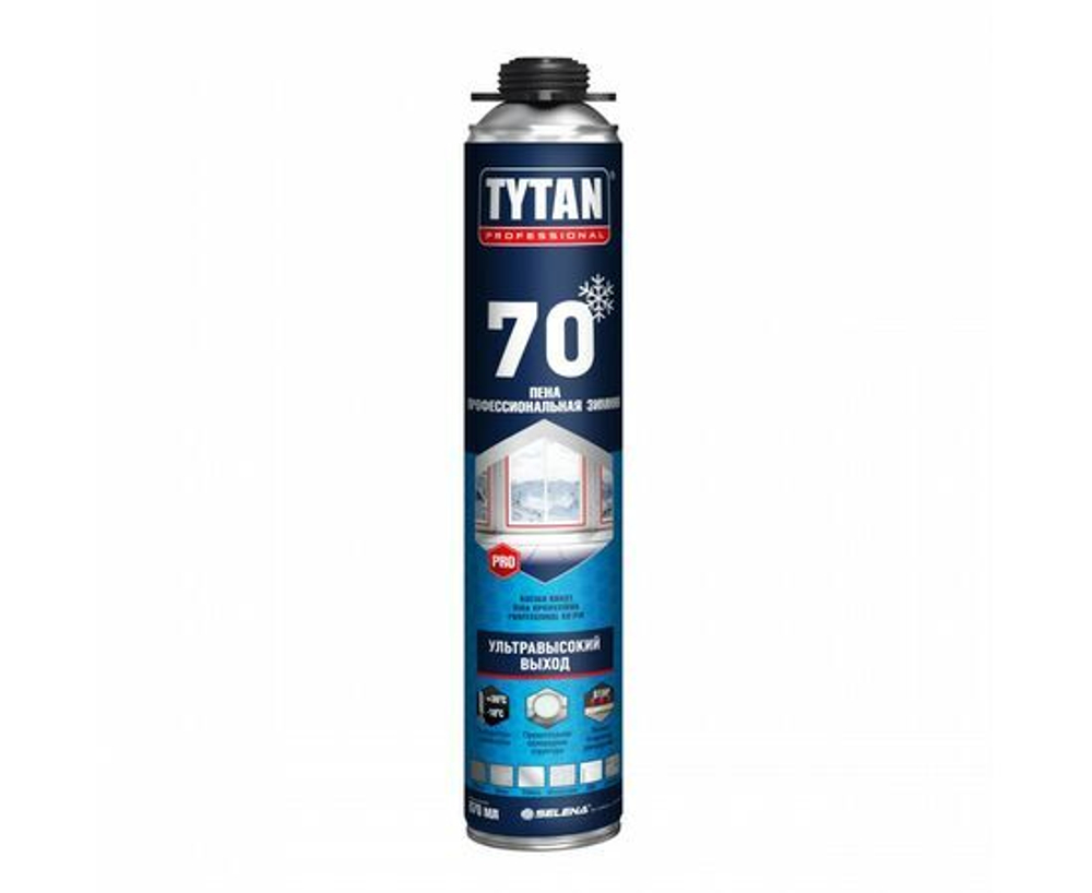 Пена монтажная TYTAN PROFESSIONAL 70 зимняя 870мл