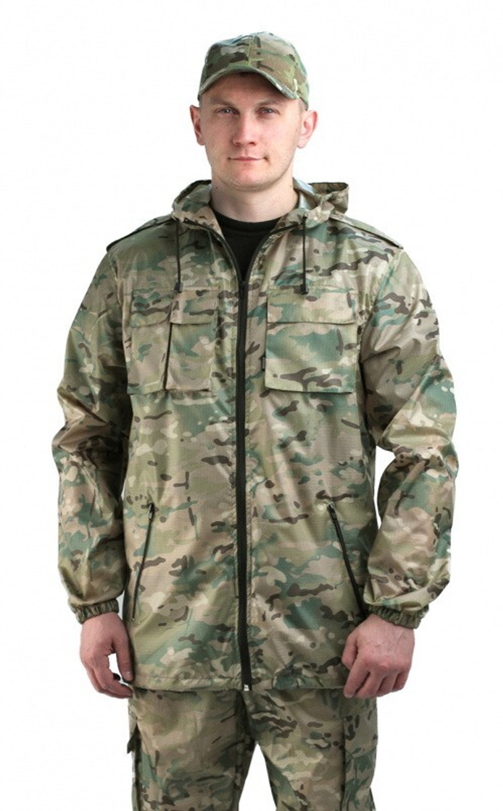 Костюм мужской ВВЗ Турист-2 Тафетта рип-стоп Мультикам