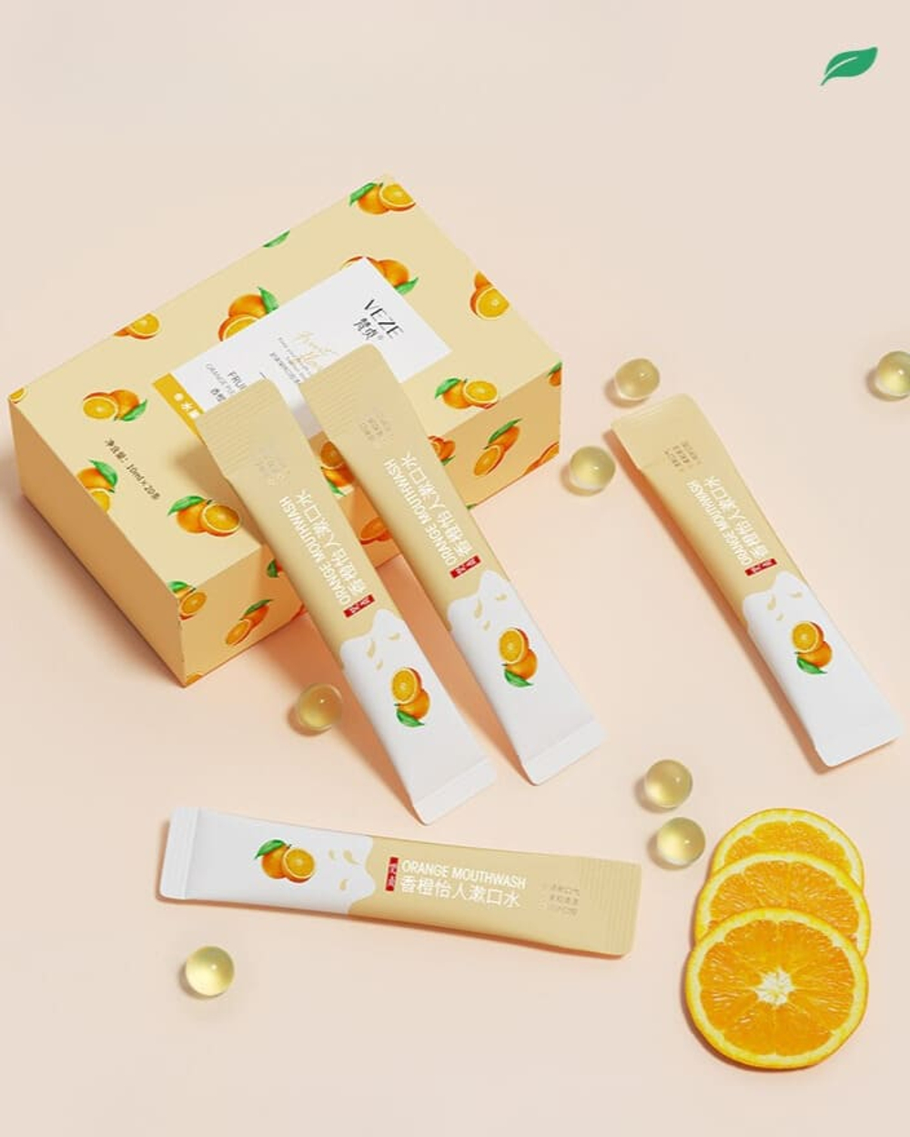 Ополаскиватель для полости рта с апельсином, 10мл