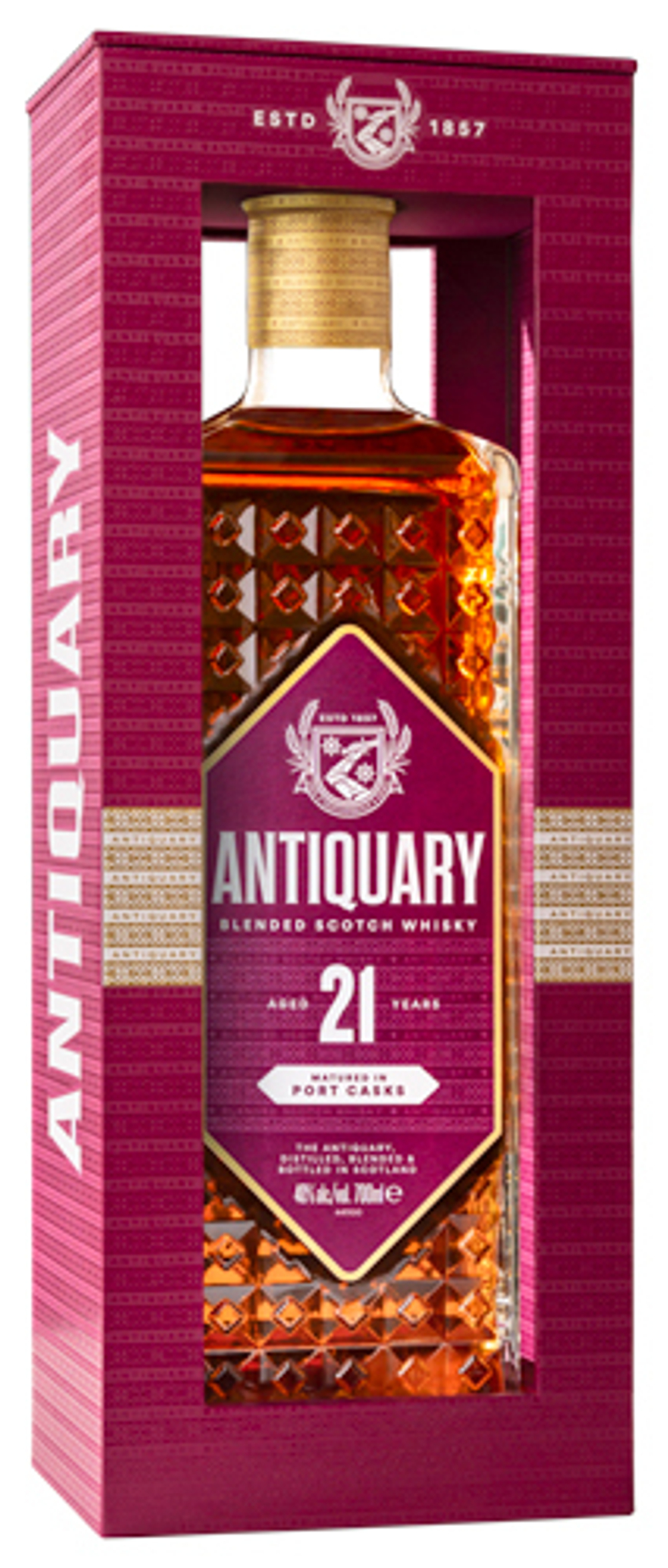 Виски Antiquary 21 years 40% 0,7 л п/уп