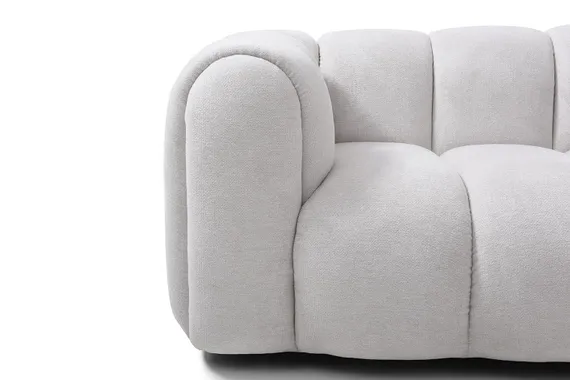 Четырехместный диван Marshmallow, 262 см, светло-бежевый