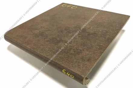 Stroeher - Keraplatte Asar 640 maro 340x294x12 артикул 9350 - Клинкерная ступень - флорентинер