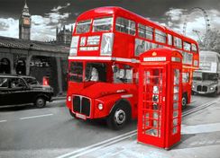 Алмазная вышивка "Достопримечательности Лондона"