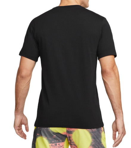Мужская теннисная футболка Nike Court Tennis T-Shirt - black
