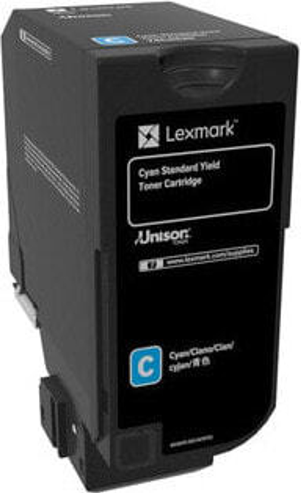 Lexmark CS720 Подлинный Голубой 1 шт 74C0S20