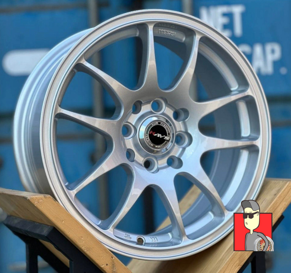 Комплект дисков Rays F5658 15x6.5 et38 4x100/4x114.3