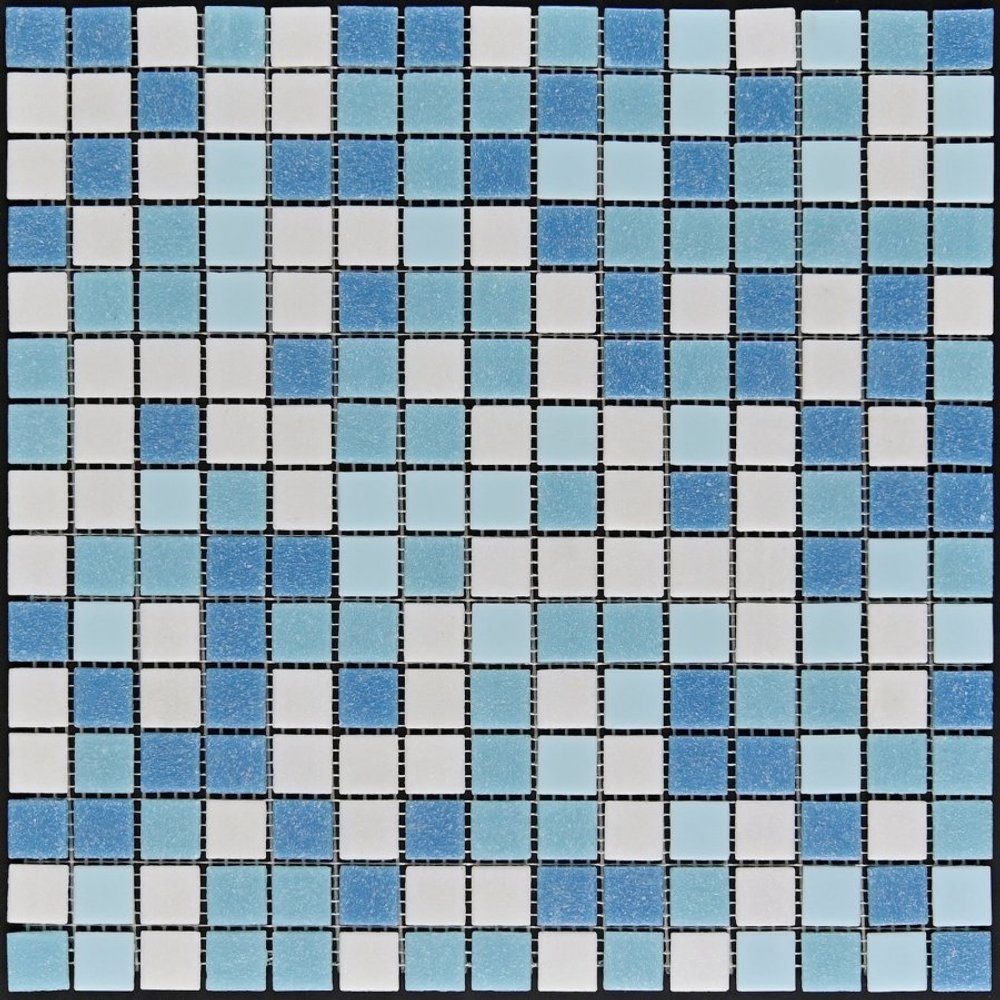 Мозаика стеклянная Aqua 200/Аква 200 (20х20) 327х327х4 мм