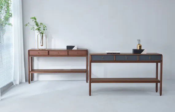 Консоль с ящиками 4637, 144х83 см