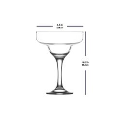 Рюмка коктейльная 300 мл Маргарита "Мискет" d 10,8 см h16,8 см LAV [6]