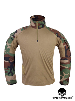 Тактическая рубашка EmersonGear G3 Combat Shirt (EM9278). Вудланд