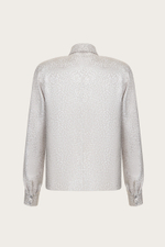 БЛУЗА ИЗ ПРИНТОВАННОГО ШЕЛКА