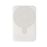 Внешний аккумулятор MagSafe с подставкой VLP Power Bank (5000 мА·ч) Беспроводная зарядка: Qi 15 Вт. Проводная зарядка: USB-C. Есть LED-индикация и поддержка PD. Энергоёмкость — 19,25 Вт·ч. Максимальная выходная мощность — 20 Вт