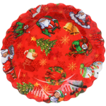 Поднос пластиковый «Новогодний праздник» 30*4см