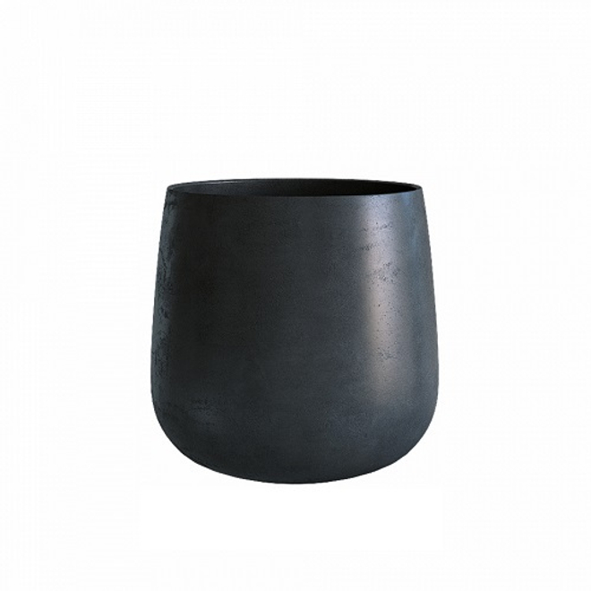 Кашпо Concretika Cone D38 H41 Charcoal