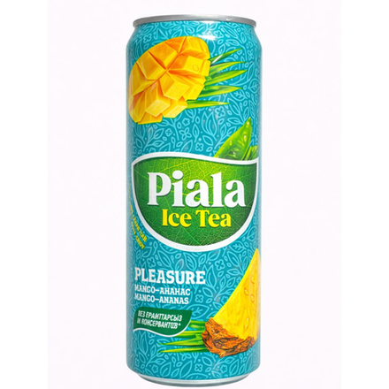 Чай холодный PialaIce Манго-ананас ж/б 0,45 л