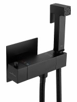 Гигиенический душ с термостатом WONZON & WOGHAND WW-88819903-MB черный матовый