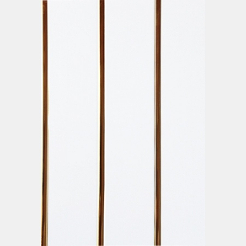 Панель ПВХ потолочная 3-х секционная ЗОЛОТО (3000х240х10мм)