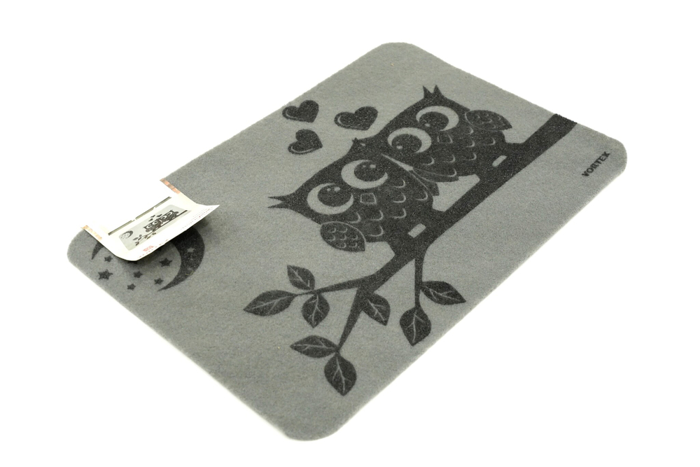 КОВРИК ПРИДВЕРНЫЙ VORTEX ПОД ЛУНОЙ 40*60СМ БЕЗ ПОДЛОЖКИ 24254