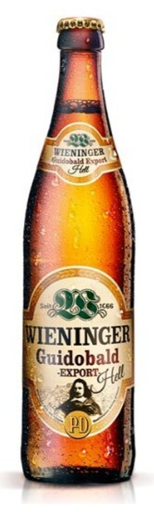 Пиво Винингер Гуидобалд Экспорт Хель / Wieninger Guidobald Export Hell 0.5 - стекло