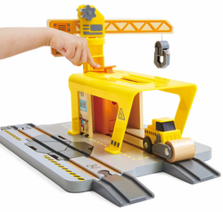 Детский игровой набор "Железная дорога" Строительный кран