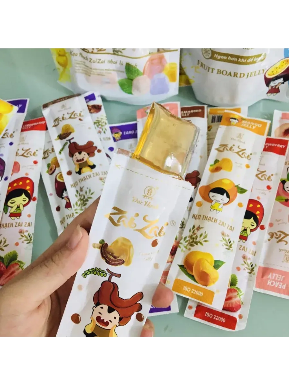 Желе ZaiZai со вкусом фруктов 320 г
