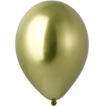 Шар латексный Shiny Хром 36 см (Зеленый)