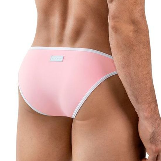 Мужские трусы слипы розовые Clever Moda RELAX BRIEF 184806