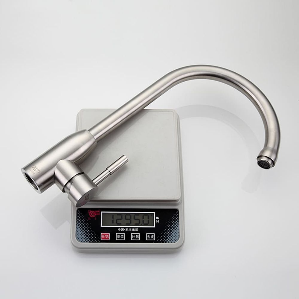 Смеситель для кухни, Frud, с картриджем, нерж, R41052